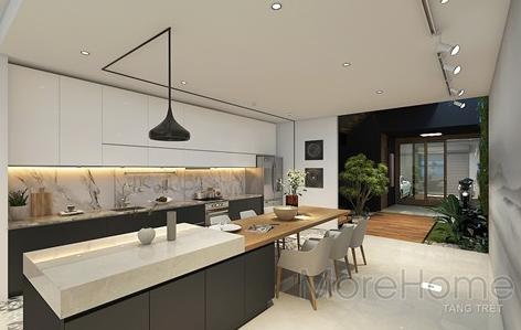 Thiết kế nội thất nhà phố tại Vincom Kiên Giang